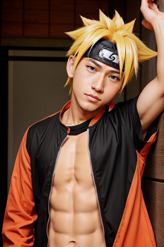 Imagine a anime boy Naruto Uchihaha