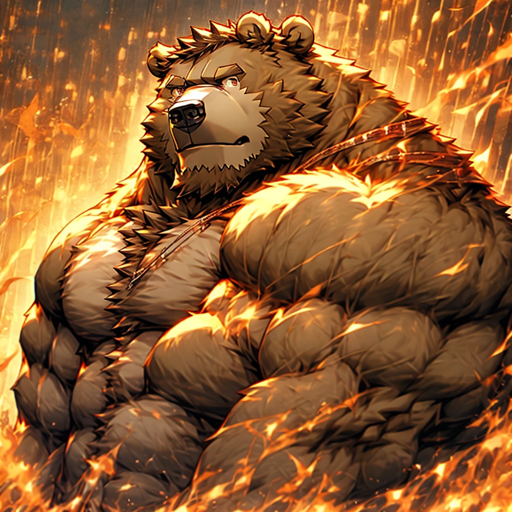 muscle bear furry