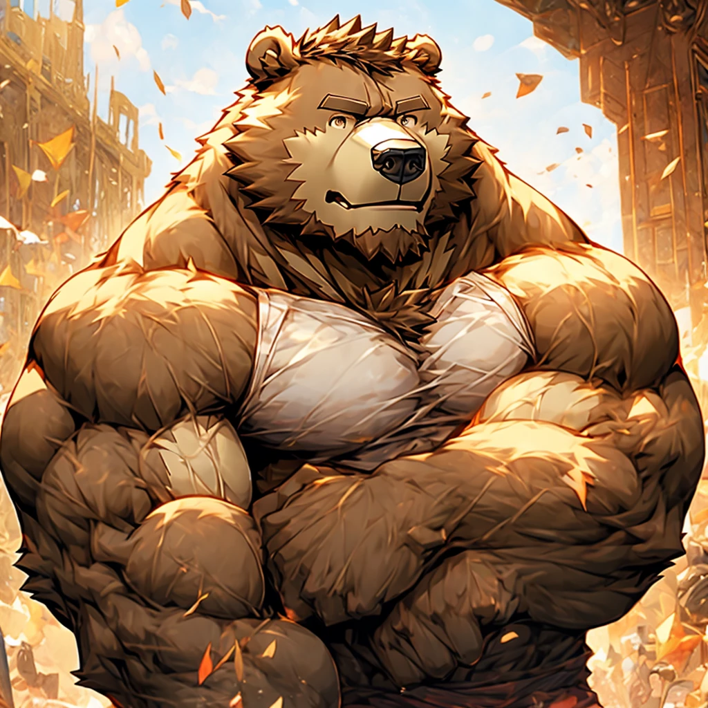 muscle bear furry