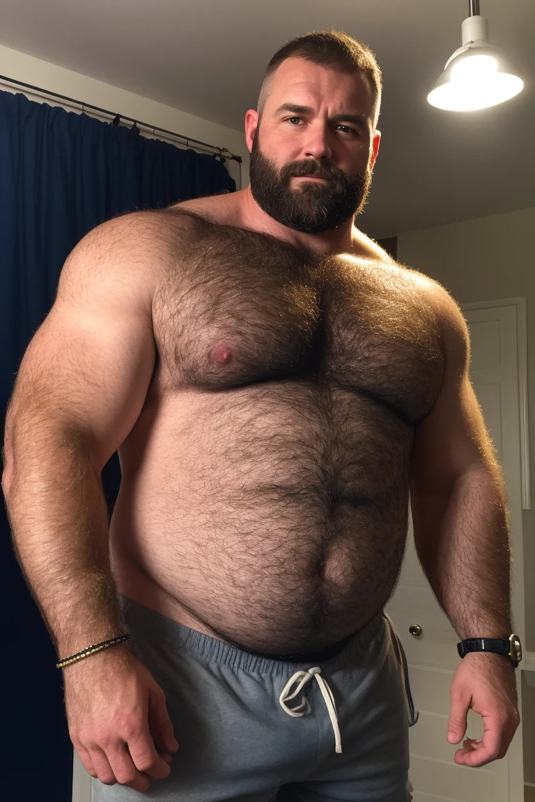 8KUHD HDR Very Extremely Realistic Very Detailed High Quality Create a professional studio-style Very Real photograph featuring a middle-aged daddy rugged muscle bears man , burly, very hairy, very beared big daddy bear, and very realistic detailed rugged burly man and his husband in shorts. beards, very realistic hair, very realistic beards, very realistic thick chubby neck, very realistic neck lines, very realistic detailed neck, very realistic belly, very realistic burly chest, very realistic detailed hairy burly strong chest and arms, very realistic detailed hairy burly strong chest and arms, very realistic pecs, very realistic burly muscle bear body, very realistic nipples, very realistic burly muscle bear body, very realistic face, very realistic detailed face, very realistic eyes, very realistic detailed eyes, very realistic pupils, very realistic detailed pupils, very realistic nose, very realistic ears, very realistic facial features, very realistic burly arms, very realistic elbows, very realistic hands, very realistic pecs, very realistic belly, very realistic human man body, very realistic bellybutton, very realistic wrists, very realistic fingers, very realistic fingernails, very realistic shoulders, very realistic mouth, very realistic lips, very realistic detailed skin, very realistic skin, very realistic mens clothing, very realistic detailed mens clothing. Very Realistic Hairy Burly Muscle bear Photoshoot, A very realistic burly muscle bear man in a Beach, in a very realistic romantic and virile Beach scene. Very Realistic Intricately Detailed, Utilize all appropriate realistic lighting techniques for studio photography" very realistic detailed beach surroundings, very realistic surroundings lighting, No Deformities, Very Ultra Realistic and Very Realistic Photograph, Clear HDR Quality full with very realistic real details