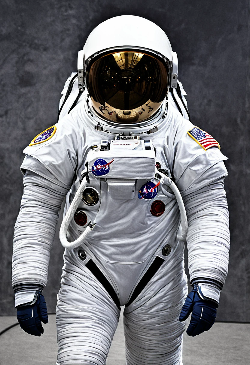 Superman's suit is similar to an astronaut's uniform.