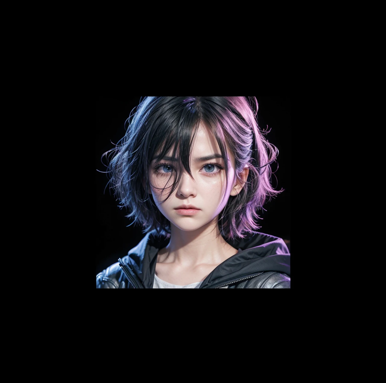 Make diferent facial expressions for the same character.