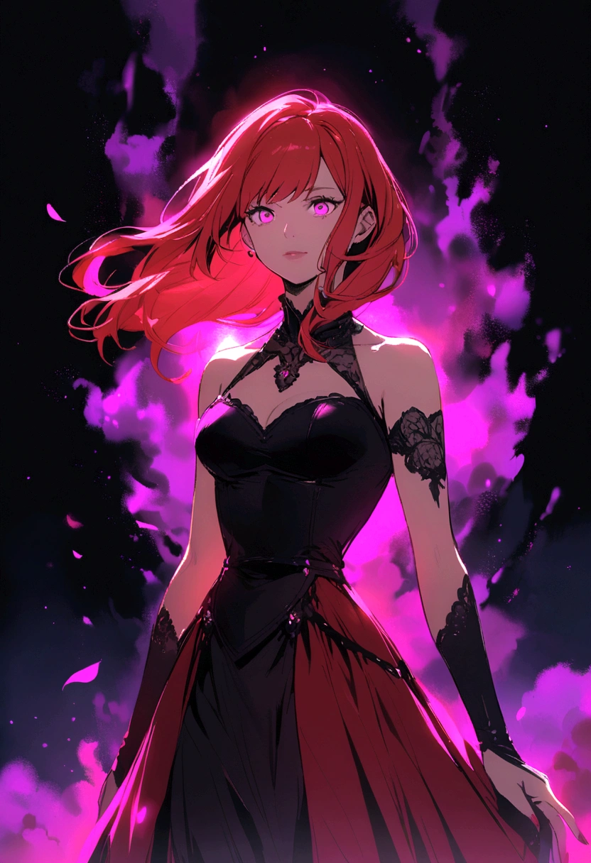 red-haired woman