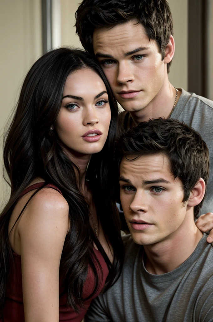 megan fox y Dylan O'Brien