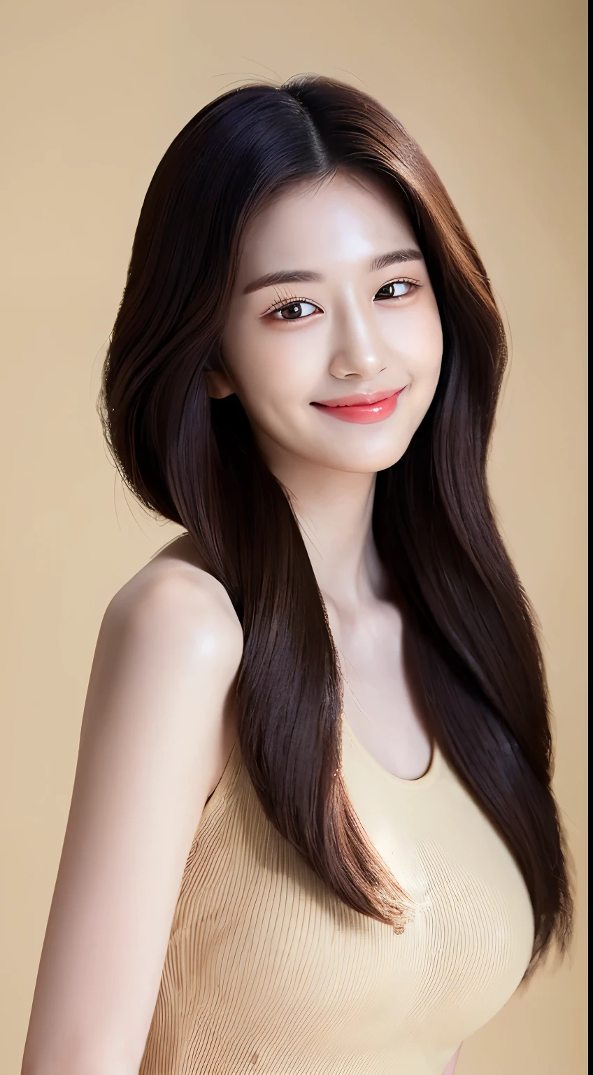 ((Best Quality, 8K, Masterpiece: 1.3)), 1girl, Slim Abs Beauty: 1.3, (Hairstyle Casual, Big Breasts: 1.2), Dress: 1.1, Super Fine Face, Delicate Eyes, Double Eyelids, Smile, Home long hair