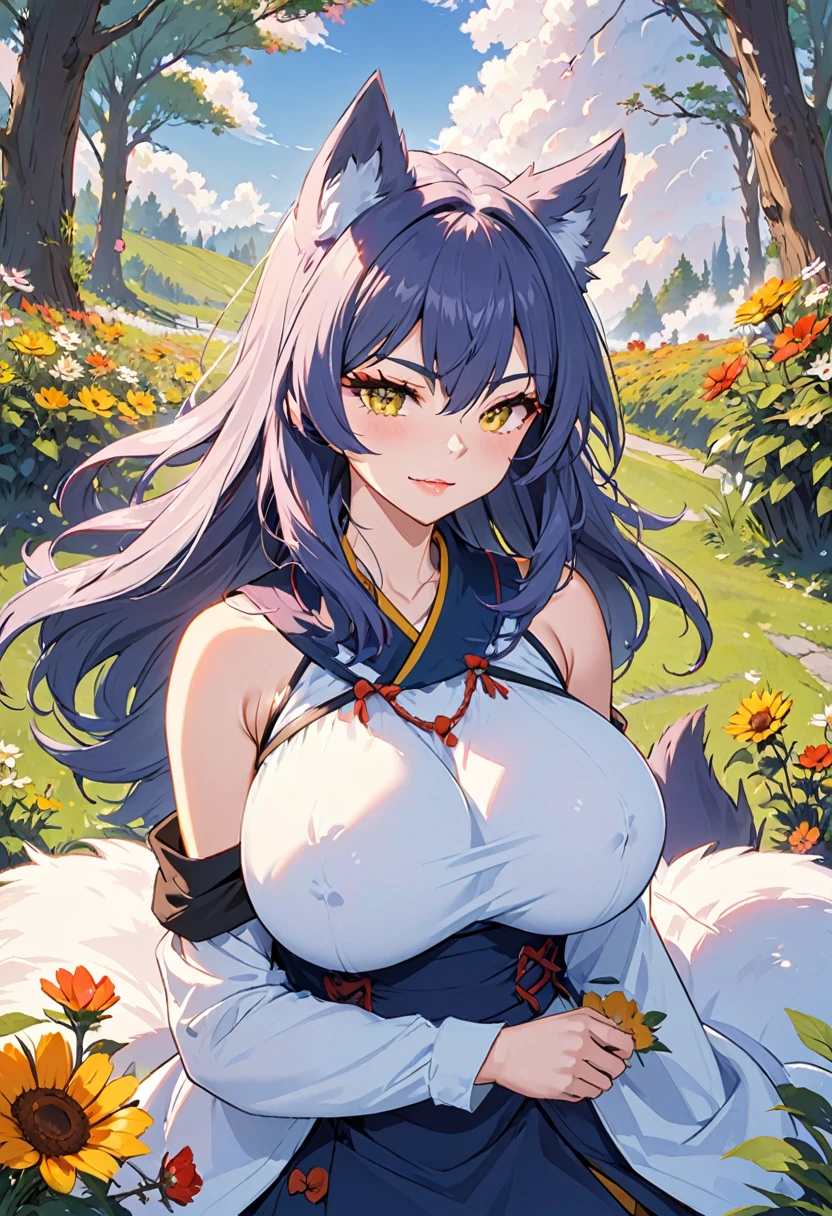 Winnie the werwolf big size cilicone tits 