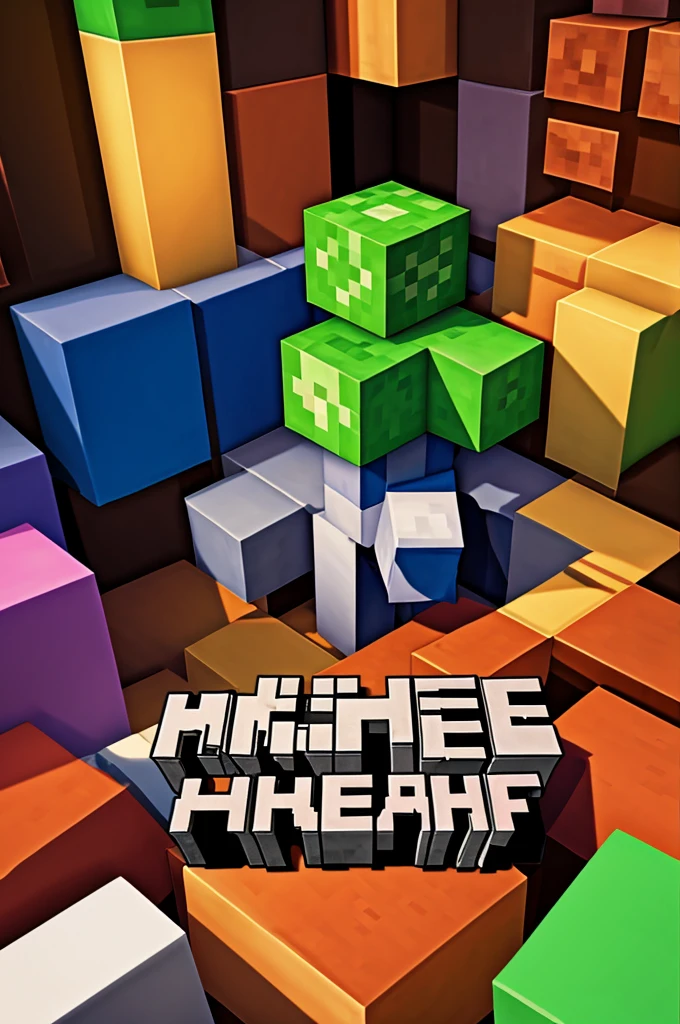 Make me a Minecraft logo with this name venecraftplay