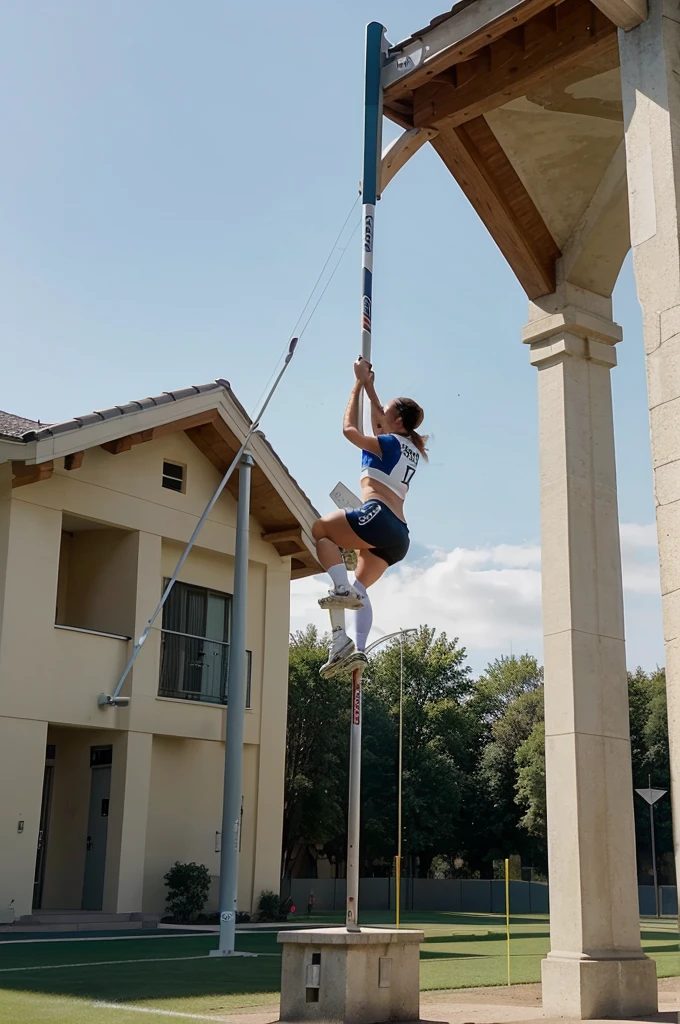 Create a sports pole that is based on architecture, that is, it is related but at the same time similar to the best poles of the teams in the world.