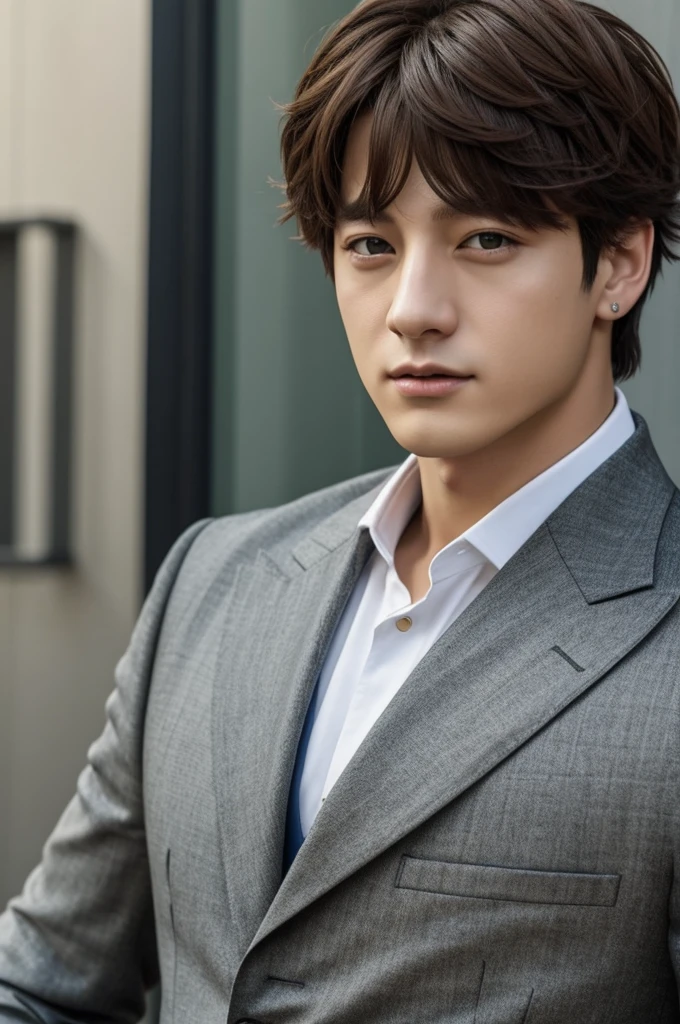Crea una imagen de jungkook con polancoas