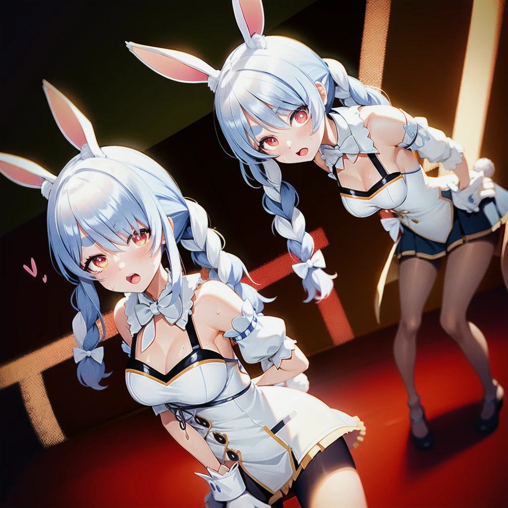 
masterpiece, Highest quality, 8K、casino、Beautiful night view、 or more naked girls、kawaii:1.4、smile、fun、Various hairstyles、pubic hair、Open Stance)、(((Full nudity、Pussy、Little Girl)))、(Glowing Skin、A pair of rabbit ears:1.3、Ribbon Hairband、Fishnet tights、A bow tie、Bunny Girls 3 or more)、roulette、Slot Machines、Cocktail、Champagne bottle、((The characters are unique、Various hairstyles))、Laughter