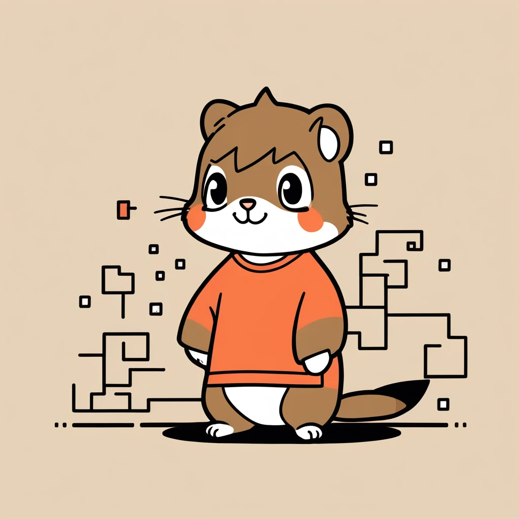 cute little chipmunk