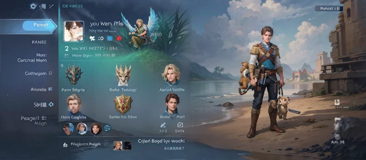 Best quality, masterpiece, detailed skin texture, detailed clothes texture, detailed face, super detail, 8k, intricate detail, 1 man 17 years old handsome, blue eyes, light brown hair, carrying a monkey, gun in hand, make a theme like ,The color doesn't change, , extream detail for face,very clear facial details, details and textures on clothes, beautify the face ,texture on clothing 