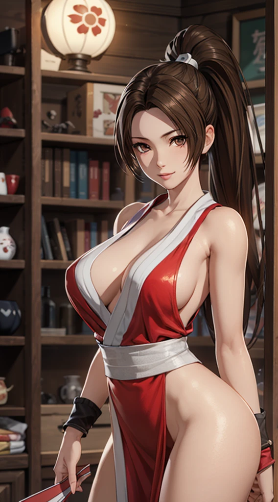 ((8K)), ((32k)), ((Highest quality)), ((masterpiece)), ((超High resolution)), ((Tmasterpiece)), (((head shot:1.6)))、((8K)), ((32k)), ((Highest quality)), ((masterpiece)), ((超High resolution)), Fine skin、女性1 person、pink sexy dresses、((Mai Shiranui:1.2)), Expose your shoulders、Brown Hair, Brown eyes, Long and high ponytail, hair band, 1 person、Captivating smile, 25 years old, Japanese Mature, beautiful指, beautiful長い脚, beautiful体, beautiful鼻, beautifulキャラクターデザイン, Perfect Eyes, Perfect Face, jewelry, hair ornaments, king of fighters,((Large Handheld Fan:1.6))、
(Tabletop, Highest qualityの, Highest quality, beautifully、beautiful: 1.2), Very detailed, More detailed,適切な体のProfessionalポーション,Tabletop,Ultra-high quality output images,High resolution,Intricate details,Very delicate and beautiful hair,Realistic photos,dream-like,Professionalの照明,Realistic Shadows,Focus Only,
(Big Breasts:1.2,) , フローティングスカートFine skinの質感, High quality fabric, High quality metallic texture、((Beautiful and dense face))、RAW Photos、Professional, Ultra-fine painting, ((alone)), beautiful胸、Highest quality, Very detailed, Very detailed詳細, Finer details, so beautiful,(Five Fingers, Four fingers and thumb),Concept Art, Anime fantasy artwork, Detailed fantasy art,8KHigh resolution, Detailed Art, 8 Slim legs, Defined, Defined fingers