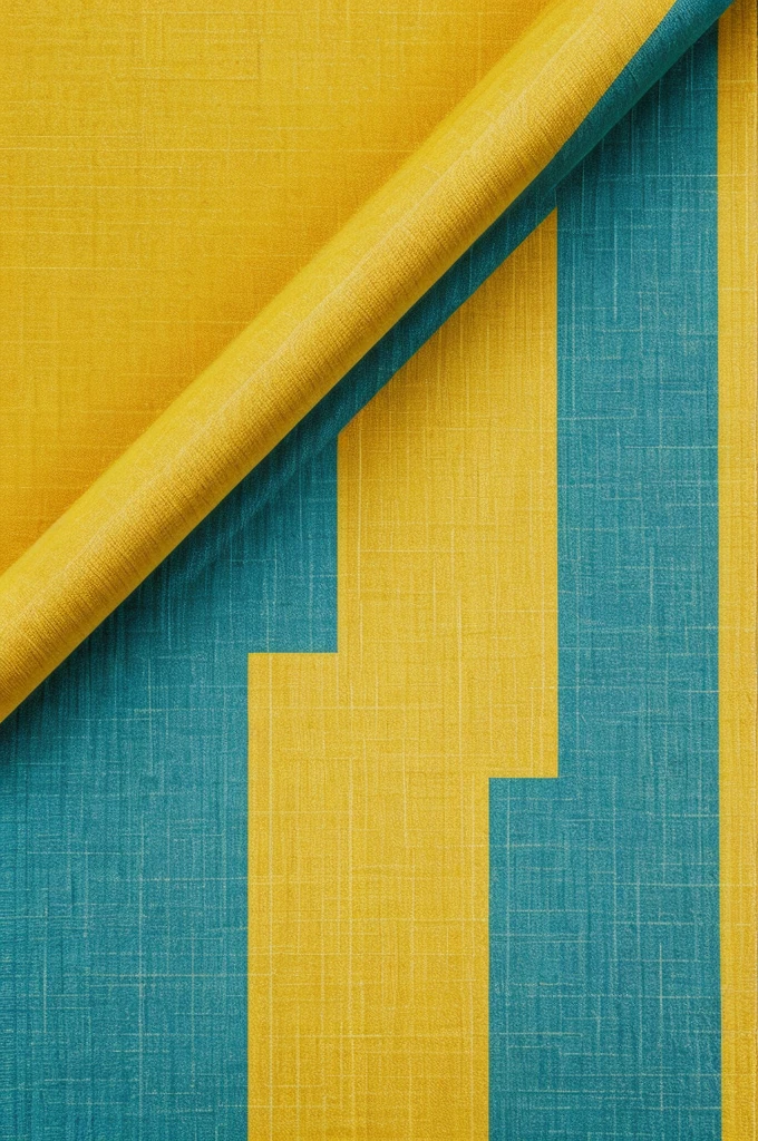 Yellow horizontal flag, green and blue