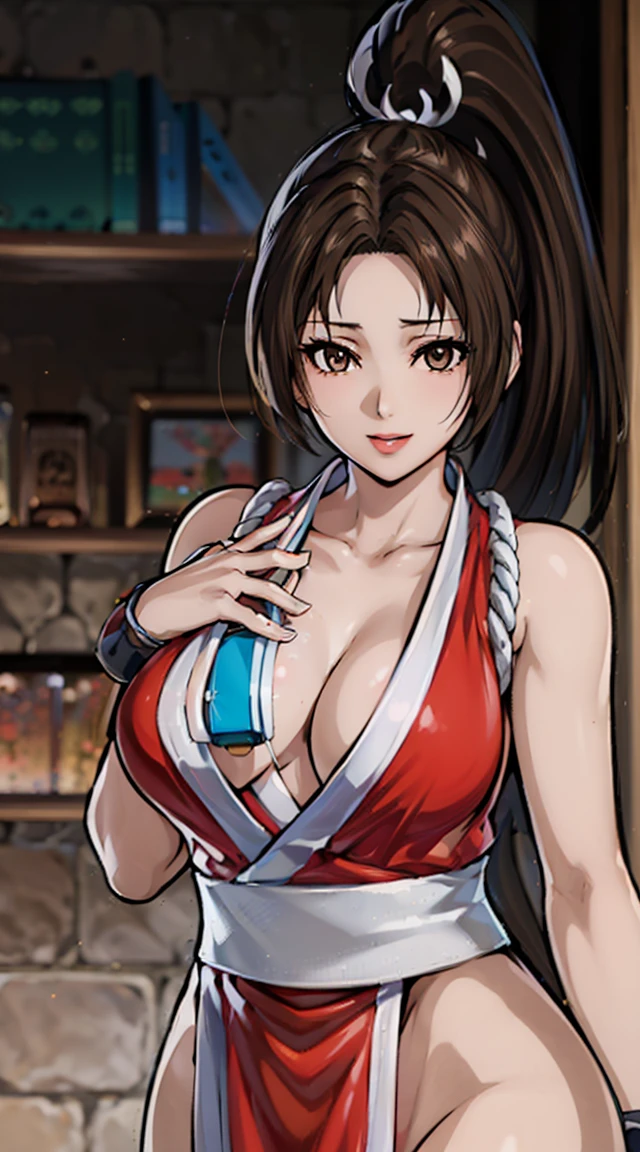 ((8K)), ((32k)), ((Highest quality)), ((masterpiece)), ((超High resolution)), ((Tmasterpiece)), (((head shot:1.6)))、((8K)), ((32k)), ((Highest quality)), ((masterpiece)), ((超High resolution)), Fine skin、女性1 person、pink sexy dresses、((Mai Shiranui:1.2)), Expose your shoulders、Brown Hair, Brown eyes, Long and high ponytail, hair band, 1 person、Captivating smile, 25 years old, Japanese Mature, beautiful指, beautiful長い脚, beautiful体, beautiful鼻, beautifulキャラクターデザイン, Perfect Eyes, Perfect Face, jewelry, hair ornaments, king of fighters,((Large Handheld Fan:1.6))、
(Tabletop, Highest qualityの, Highest quality, beautifully、beautiful: 1.2), Very detailed, More detailed,適切な体のProfessionalポーション,Tabletop,Ultra-high quality output images,High resolution,Intricate details,Very delicate and beautiful hair,Realistic photos,dream-like,Professionalの照明,Realistic Shadows,Focus Only,
(Big Breasts:1.2,) , フローティングスカートFine skinの質感, High quality fabric, High quality metallic texture、((Beautiful and dense face))、RAW Photos、Professional, Ultra-fine painting, ((alone)), beautiful胸、Highest quality, Very detailed, Very detailed詳細, Finer details, so beautiful,(Five Fingers, Four fingers and thumb),Concept Art, Anime fantasy artwork, Detailed fantasy art,8KHigh resolution, Detailed Art, 8 Slim legs, Defined, Defined fingers