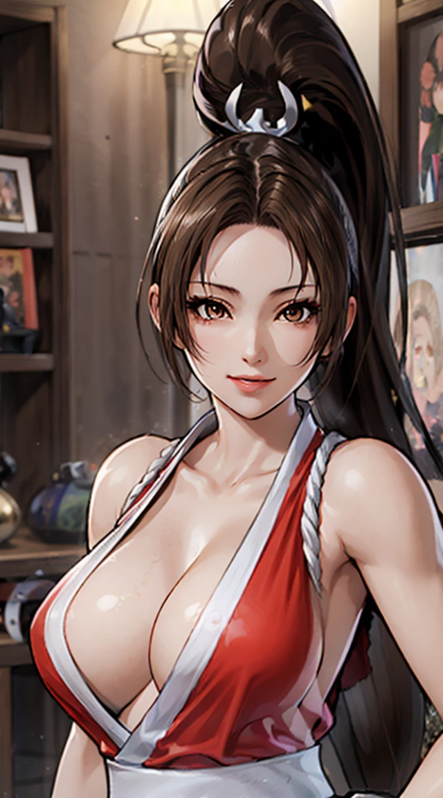 ((8K)), ((32k)), ((Highest quality)), ((masterpiece)), ((超High resolution)), ((Tmasterpiece)), (((head shot:1.6)))、((8K)), ((32k)), ((Highest quality)), ((masterpiece)), ((超High resolution)), Fine skin、女性1 person、pink y dresses、((Mai Shiranui:1.2)), Expose your shoulders、Brown Hair, Brown eyes, Long and high ponytail, hair band, 1 person、Captivating smile, 25 years old, Japanese Mateautiful指, beautiful長い脚, beautiful体, beautiful鼻, beautifulキャラクターデザイン, Perfect Eyes, Perfect Face, jewelry, hair ornaments, king of fighters,((Large Handheld Fan:1.6))、
(Tabletop, Highest qualityの, Highest quality, beautifully、beautiful: 1.2), Very detailed, More detailed,適切な体のProfessionalポーション,Tabletop,Ultra-high quality output images,High resolution,Intricate details,Very delicate and beautiful hair,Realistic photos,dream-like,Professionalの照明,Realistic Shadows,Focus Only,
(Big BreasフローティングスカートFine skinの質感, High quality fabric, High quality metallic texture、((Beautiful and dense face))、RAW Photos、Professional, Ultra-fine painting, ((alone)), beautiful胸、Highest quality, Very detailed, Very detailed詳細, Finer details, so beautiful,(Five Fingers, Four fingers and thumb),Concept Art, Anime fantasy artwork, Detailed fantasy art,8KHigh resolution, Detailed Art, 8 Slim legs, Defined, Defined fingers