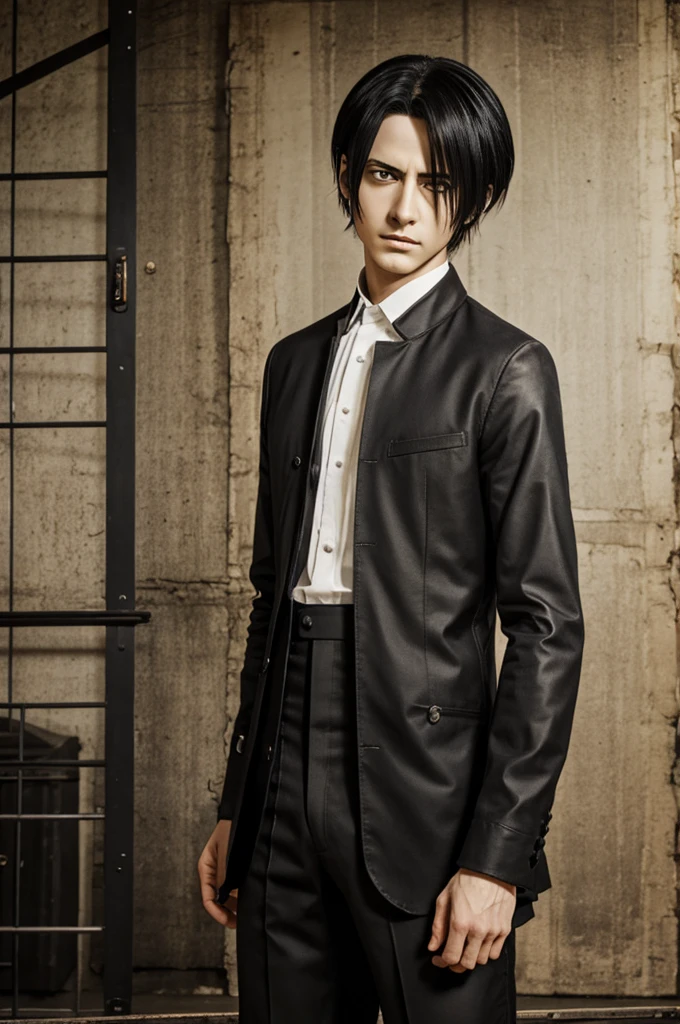 levi ackerman studio ghilbi style