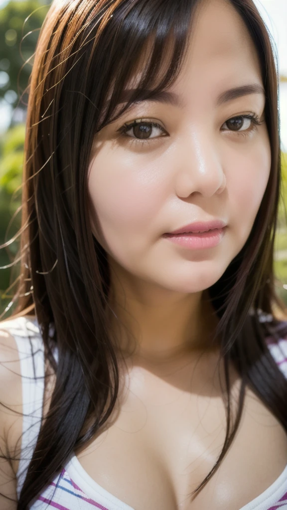 beach,Lots of suckers,suckers,office culture,Photo library,Upper body close-up,A girl who dresses extremely conservatively and is the most beautiful girl here,The picture is extremely realistic,(Extremely detailed),Add details,再Add details,(Very realistic skin texture),Increased skin texture,Sunlight shineoaning,32k,hair enhancement。suckers