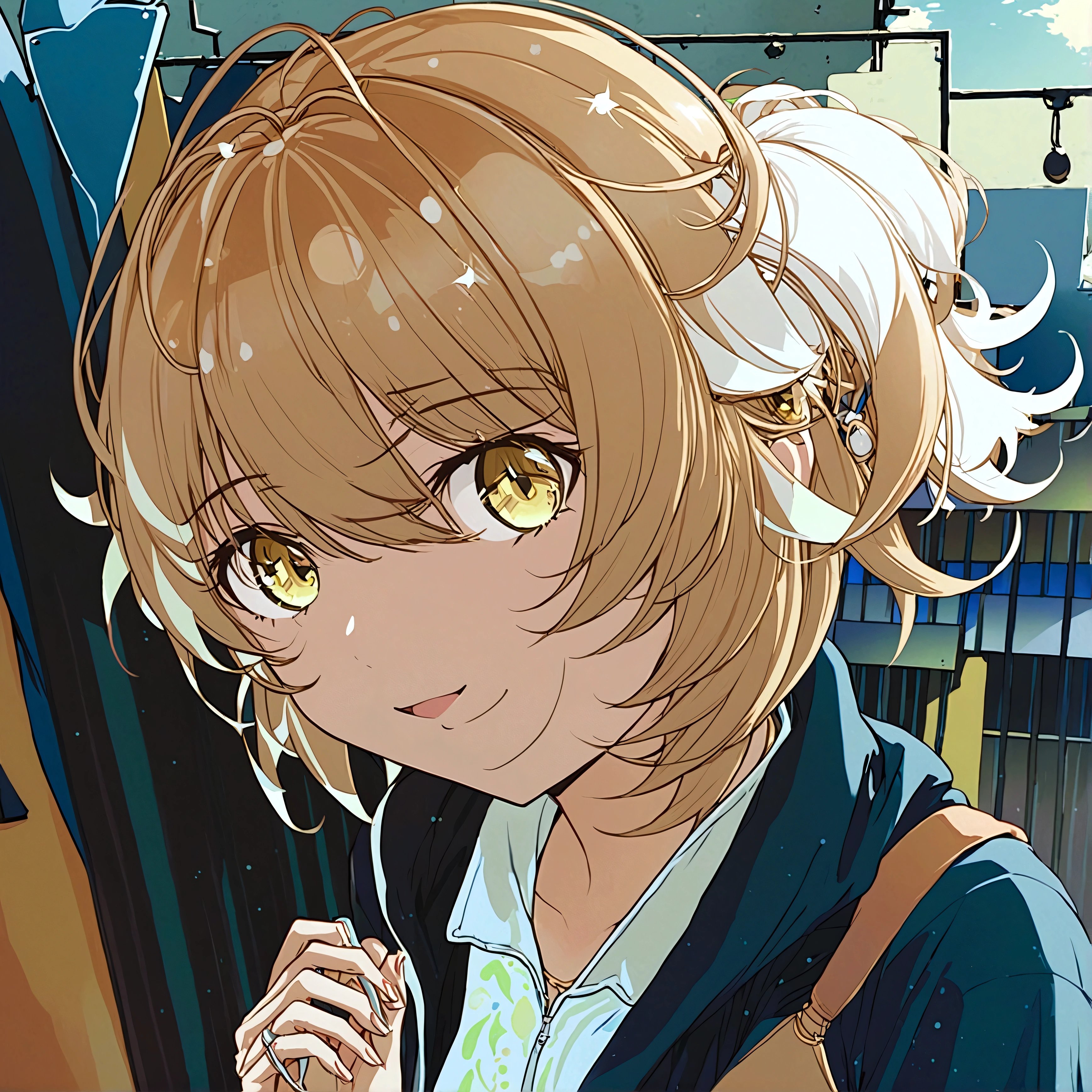 short hair girl