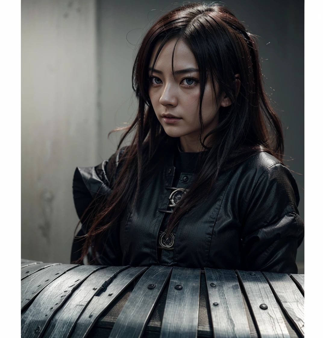 a demon slayer, genya shizunaga, kanata ubuyashiki, anime style, detailed face, beautiful eyes, detailed hair, detailed clothing, cinematic lighting, dramatic lighting, moody atmosphere, vibrant colors, highly detailed, 8k, photorealistic, masterpiece