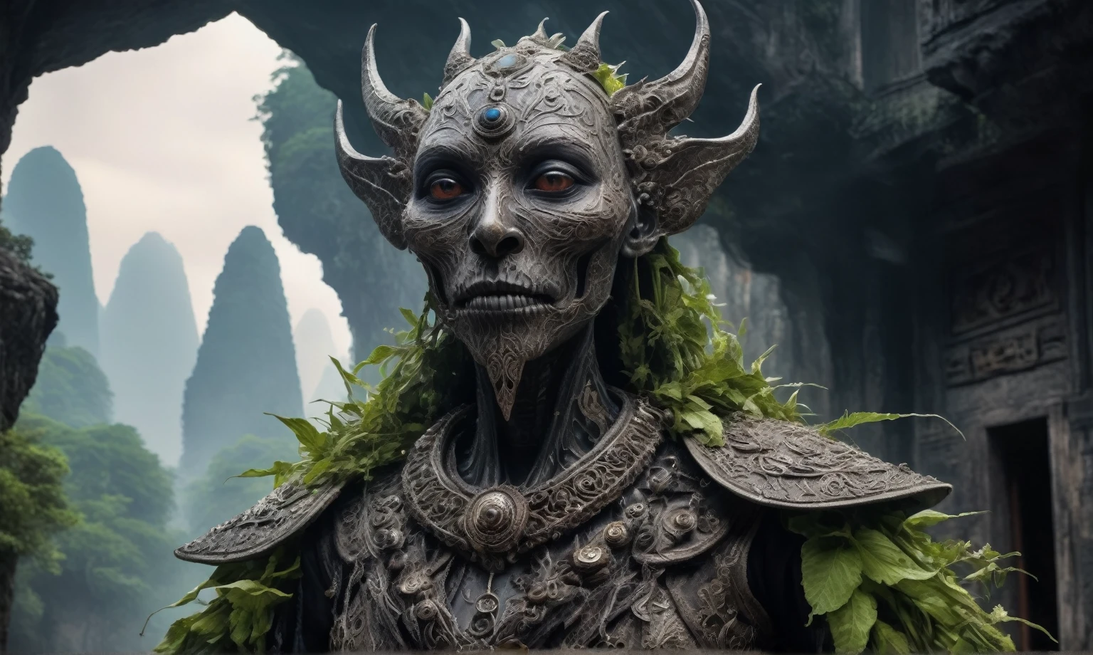 full body length,Magical plant ghost of dead flower, ghost flower,carismatic，Incredible,folk dress，terror ,extremely detailed,intricate details,eyes extremely detailed, high detailed eyes,16k resolution, realistic humid skin,extremely intricate details,Epic Realistic,face anatomically correct,Ultra HD,HDR, natural skin textures, hyper realism,realistic skin texture, hyper detailed,extremely Realism,Ultra Detailed,body logically correct,full body length shot,beggar graphite Manganite sparas, wants eat,survival in criminal city of future,Cinematic,soft colors, Technicolor,natural skin textures, hyper realism, hyper detailed,Extremely detailed,High contrast,Masterpiece,Realistic,Ultra Detailed, intricate details,realistic humid leather,extremly intricate,Epic Realistic, cinematic style,irina yermolova,high contrast,hdr,extremely detailed, [deep night landscape],masterpiece,intricate details,faded,eyes extremely detailed, high detailed eyes,16k resolution,RAW,retina, Nikon Z9,China,Songbird,orc,Li River in Guangxi Zhuang of China,tkt style, Pisces, pointed ears，perfect, ginger，transition between two art styles, Ink painting to photorealism, Double contact, X-ray, Creative, vivid light, masterpiece, fantasy, Abstract, Surrealism, super detailed, high resolution, stop:35,(((creature with a spectral and ghostly appearance)). Her skin is pale, almost translucent.wears dark, torn clothes that float around him, as if permeated by an aura of mourning. Its appearance is complemented by details such symbols of gothic elements, further emphasizing its dark air. is haunted and tormented entity,pixar movie still,