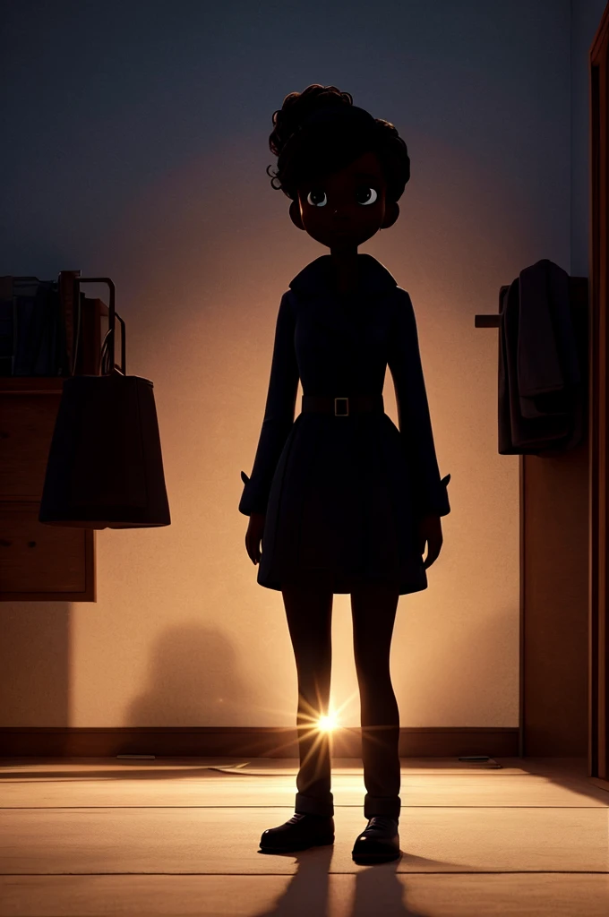 I need you to maintain exactly the silhouette I sent you previously