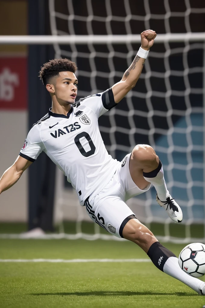 A cat a cat Animal,he who works until he sees an ad will become a Vasco football player he scores his first goal what rubbish is this, just draw the cat kicking the ball and scoring the goal