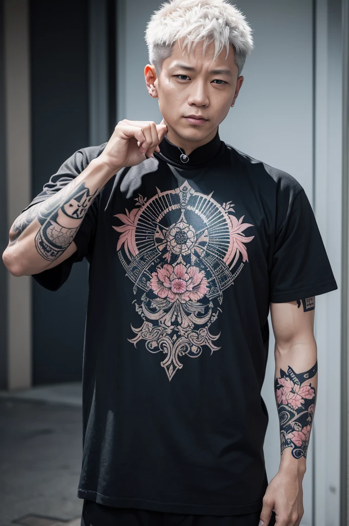 Create tattoo art with Satoru Gojo, Jujutsu Kaisen in Japan and abroad