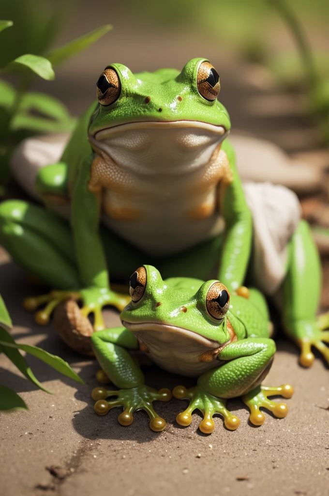 Create a frog