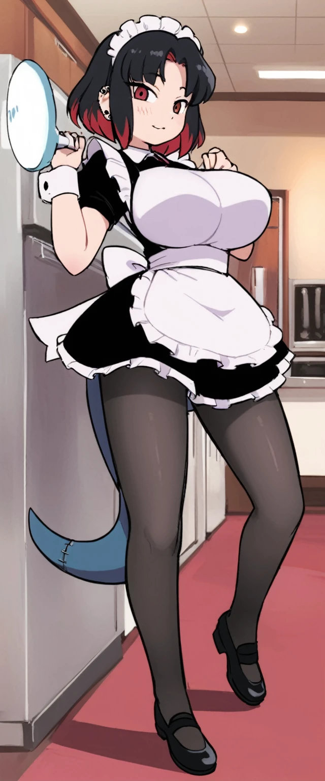 olo,1girl(big breast)(masterpiece, best quality:1.2),Ellen Jo，Zenless Zone Zero，alternate costume ,maid, shark tail, (shark girl:0.5), short hair，black hair，red eyes, tail, pantyhose,multicolored hair, black footwear, short sleeves, apron, wrist cuffs, maidheaddress, stockings, nyantchaellen joe, black hair, red hair，colored inner hair, multicolored hair, (red eyes:1.3), red hair, short hair, two-tone hair,apron, black pantyhose, black shirt, ear piercing, olo,1girl(big breast)(masterpiece, best quality:1.2),Ellen Jo，Zenless Zone Zero，alternate costume ,maid, shark tail, (shark girl:0.5), short hair，black hair，red eyes, tail, pantyhose,multicolored hair, black footwear, short sleeves, apron, wrist cuffs, maidheaddress, stockings, nyantchaellen joe, black hair, red hair，colored inner hair, multicolored hair, (red eyes:1.3), red hair, short hair, two-tone hair,apron, black pantyhose, black shirt, ear piercing, olo,1girl(big breast)(masterpiece, best quality:1.2),Ellen Jo，Zenless Zone Zero，alternate costume ,maid, shark tail, (shark girl:0.5), short hair，black hair，red eyes, tail, pantyhose,multicolored hair, black footwear, short sleeves, apron, wrist cuffs, maidheaddress, stockings, nyantchaellen joe, black hair, red hair，colored inner hair, multicolored hair, (red eyes:1.3), red hair, short hair, two-tone hair,apron, black pantyhose, black shirt, ear piercing, 