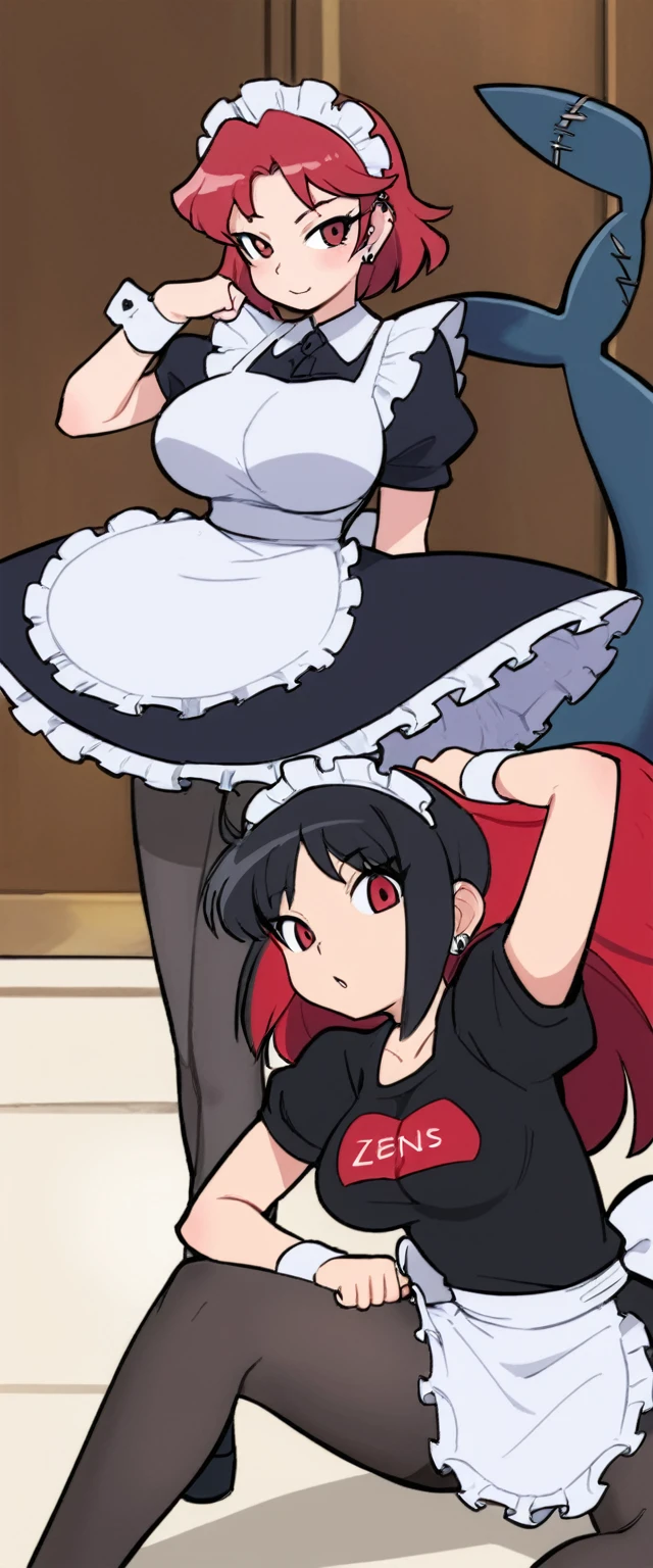 olo,1girl(big breast)(masterpiece, best quality:1.2),Ellen Jo,Zenless Zone Zero,alternate costume ,maid, shark tail, (shark girl:0.5), short hair,black hair,red eyes, tail, pantyhose,multicolored hair, black footwear, short sleeves, apron, wrist cuffs, maidheaddress, stockings, nyantchaellen joe, black hair, red hair,colored inner hair, multicolored hair, (red eyes:1.3), red hair, short hair, two-tone hair,apron, black pantyhose, black shirt, ear piercing, olo,1girl(big breast)(masterpiece, best quality:1.2),Ellen Jo,Zenless Zone Zero,alternate costume ,maid, shark tail, (shark girl:0.5), short hair,black hair,red eyes, tail, pantyhose,multicolored hair, black footwear, short sleeves, apron, wrist cuffs, maidheaddress, stockings, nyantchaellen joe, black hair, red hair,colored inner hair, multicolored hair, (red eyes:1.3), red hair, short hair, two-tone hair,apron, black pantyhose, black shirt, ear piercing, olo,1girl(big breast)(masterpiece, best quality:1.2),Ellen Jo,Zenless Zone Zero,alternate costume ,maid, shark tail, (shark girl:0.5), short hair,black hair,red eyes, tail, pantyhose,multicolored hair, black footwear, short sleeves, apron, wrist cuffs, maidheaddress, stockings, nyantchaellen joe, black hair, red hair,colored inner hair, multicolored hair, (red eyes:1.3), red hair, short hair, two-tone hair,apron, black pantyhose, black shirt, ear piercing, olo,1girl(big breast)(masterpiece, best quality:1.2),Ellen Jo,Zenless Zone Zero,alternate costume ,maid, shark tail, (shark girl:0.5), short hair,black hair,red eyes, tail, pantyhose,multicolored hair, black footwear, short sleeves, apron, wrist cuffs, maidheaddress, stockings, nyantchaellen joe, black hair, red hair,colored inner hair, multicolored hair, (red eyes:1.3), red hair, short hair, two-tone hair,apron, black pantyhose, black shirt, ear piercing,