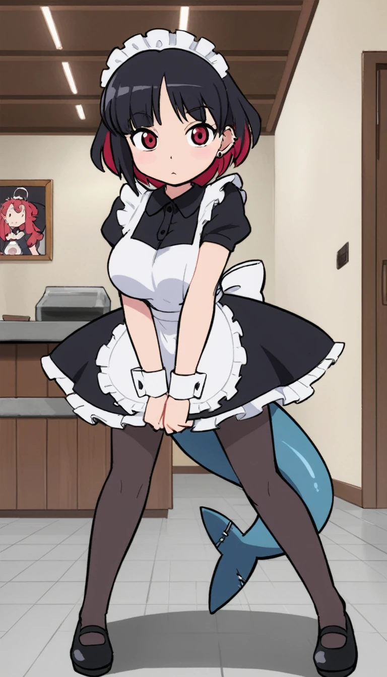 olo,1girl(big breast)(masterpiece, best quality:1.2),Ellen Jo,Zenless Zone Zero,alternate costume ,maid, shark tail, (shark girl:0.5), short hair,black hair,red eyes, tail, pantyhose,multicolored hair, black footwear, short sleeves, apron, wrist cuffs, maidheaddress, stockings, nyantchaellen joe, black hair, red hair,colored inner hair, multicolored hair, (red eyes:1.3), red hair, short hair, two-tone hair,apron, black pantyhose, black shirt, ear piercing, olo,1girl(big breast)(masterpiece, best quality:1.2),Ellen Jo,Zenless Zone Zero,alternate costume ,maid, shark tail, (shark girl:0.5), short hair,black hair,red eyes, tail, pantyhose,multicolored hair, black footwear, short sleeves, apron, wrist cuffs, maidheaddress, stockings, nyantchaellen joe, black hair, red hair,colored inner hair, multicolored hair, (red eyes:1.3), red hair, short hair, two-tone hair,apron, black pantyhose, black shirt, ear piercing, olo,1girl(big breast)(masterpiece, best quality:1.2),Ellen Jo,Zenless Zone Zero,alternate costume ,maid, shark tail, (shark girl:0.5), short hair,black hair,red eyes, tail, pantyhose,multicolored hair, black footwear, short sleeves, apron, wrist cuffs, maidheaddress, stockings, nyantchaellen joe, black hair, red hair,colored inner hair, multicolored hair, (red eyes:1.3), red hair, short hair, two-tone hair,apron, black pantyhose, black shirt, ear piercing,
