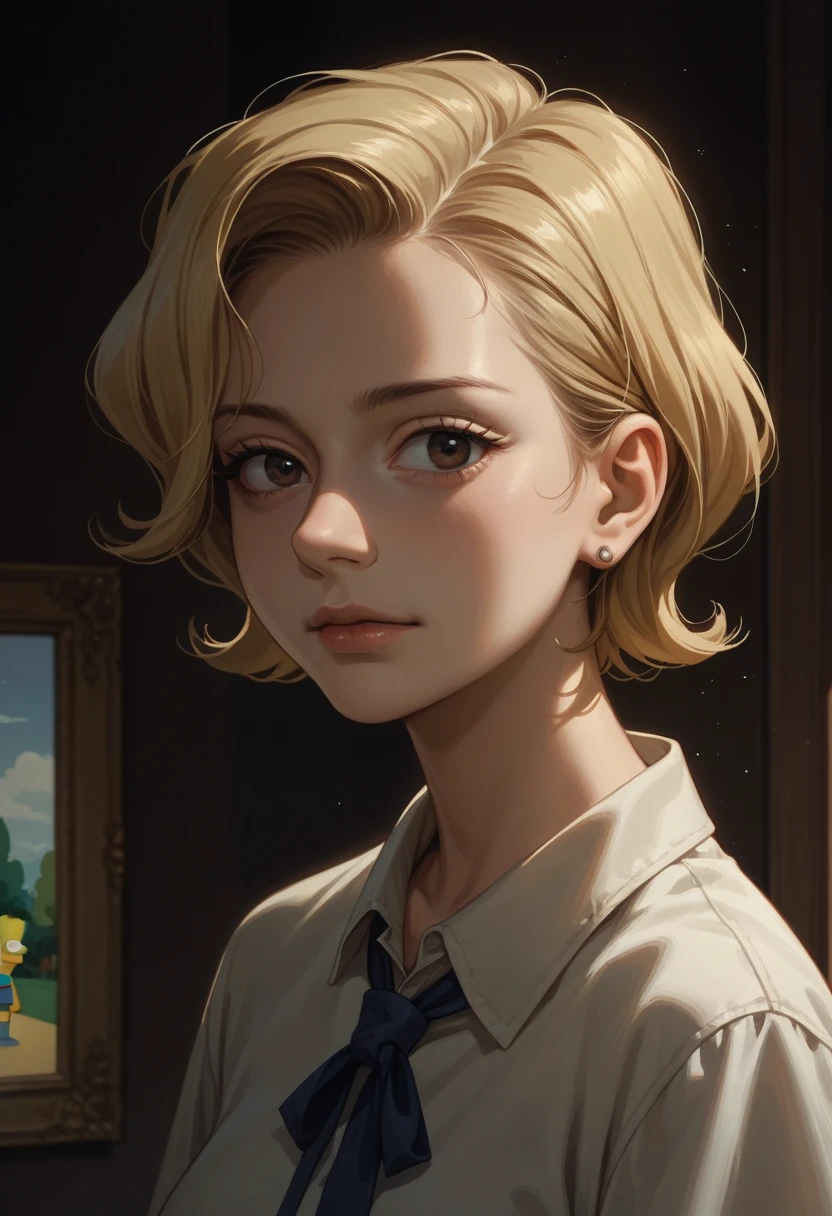 score_9, score_8_up, score_7_up, score_6_up, source_anime, masterpiece, newest,
Highly detailed, 1girl, lisa_simpson, the_simpsons, 1girl, blonde_hair, brown_eyes