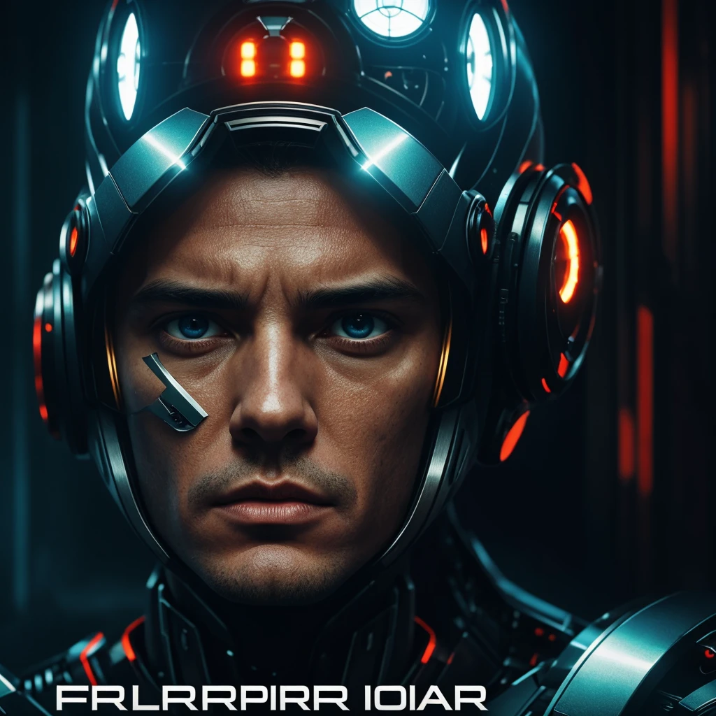 realistic, highly detailed, intricate details, detailed background, depth of field, portrait photo of a man wearing translucent white mecha power armor, 35 years old, glowing, cables, wires, futuristic lab background, upper body shot, science fiction, seductive, (platinum white hair), undercut hair, (white beard), TRON style, (glowing eyes), glossy, avant-garde, futuristic, muscular, (large pectorals:1.4), (puffy nipples:1.2), ((shirtless, nude:1.3)), HDR, perfect composition, color-graded, vivid details, natural lighting, volumetric lighting, sunlight, sweaty, looking at viewer, (sexy expression, tired expression:1.2), (furrowed eyebrows), (open mouth:0.8)