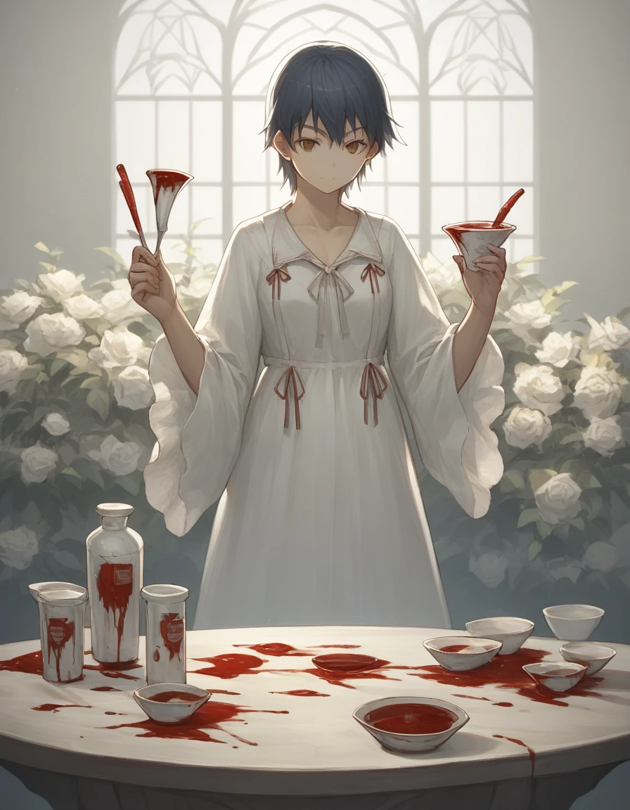 score_9, score_8_superior, score_7_superior, score_6_superior, score_5_superior, score_4_superior, sauce_anime, BREAK KanbaruSuruga, One girl, alone,