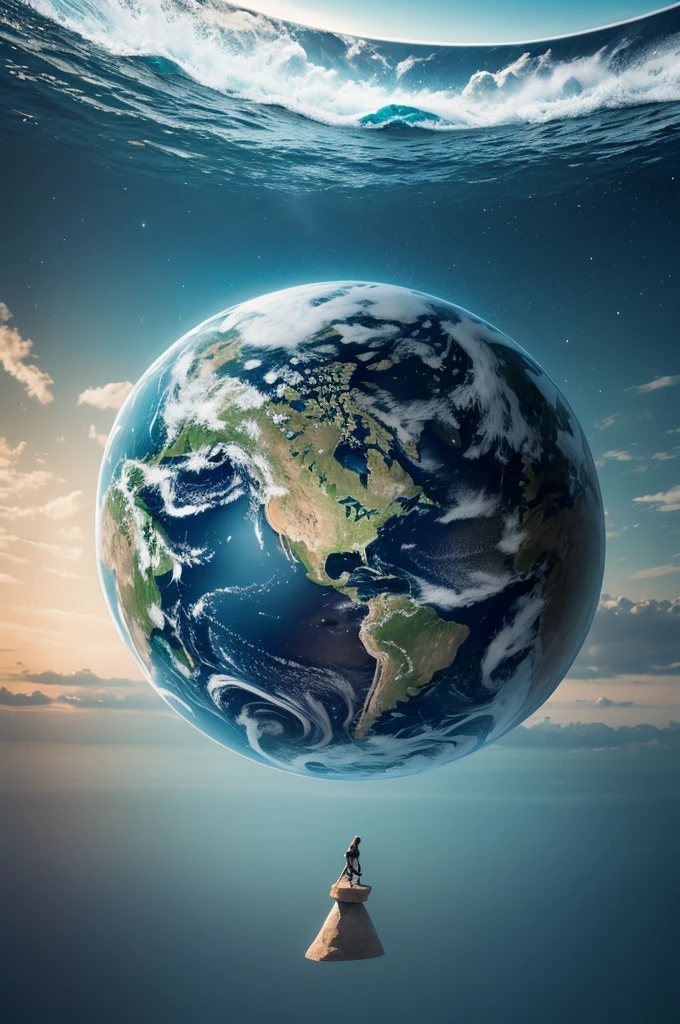 Drawing about the world and the environment in balance