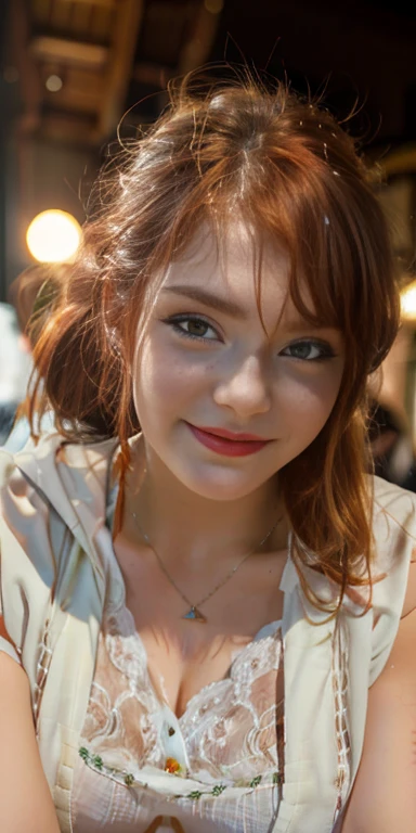 Photo oF a 16 year-old European girl, .RAW, very beautiFul woman, teen model , ( red hair ponytail) long red hair , redhead , freckles on cheeks , Nice smile , big smile , ((portrait)), ((detailed face:1.2)), ((detailed Facial Features)), (Piel Finamente detallada), pale skin、a sexy(cold color), wet, wet, ReFlectores, (Tabletop) (proporciones perFectas)(Fotos realistas)(The best quality) (detailed) FotograFiado con una EOS R5 de Canon, 50mm lens, F/2.8, NFFSW, (8k) (wallpaper) (cinematic lighting) (dramatic lighting) (Sharp Focus) (Convoluted) wears a purple hooded sweatshirt ,usa una sudadera con capucha color púrpura , la capucha púrpura tiene orejas de gato , tight short black pants , white stockings , chica Feliz , happy girl , park , evening , Red lips, green eyes , 16 year old teenager senos grandes , pechos grandes , sexy , posando sexy