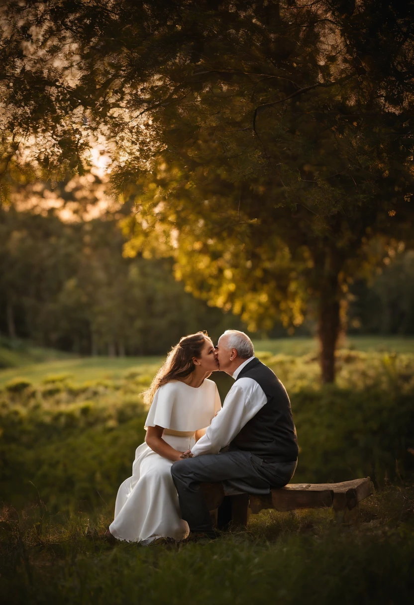 Create a very realistic image of Pope Francis kissing a girl on the mouth.