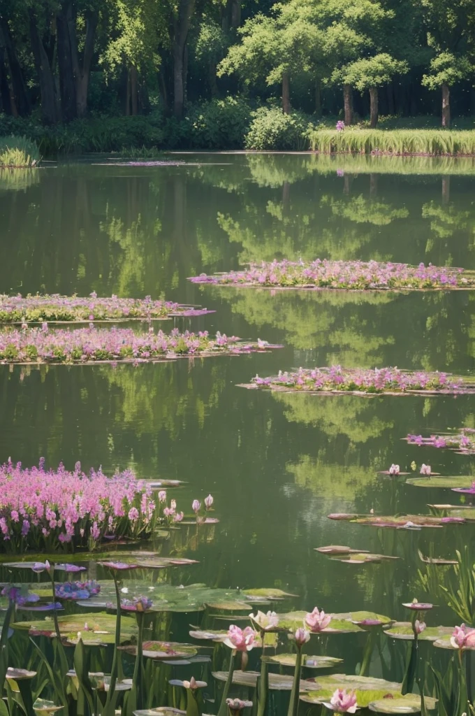 Masterpiece, Monet style, two souls meeting