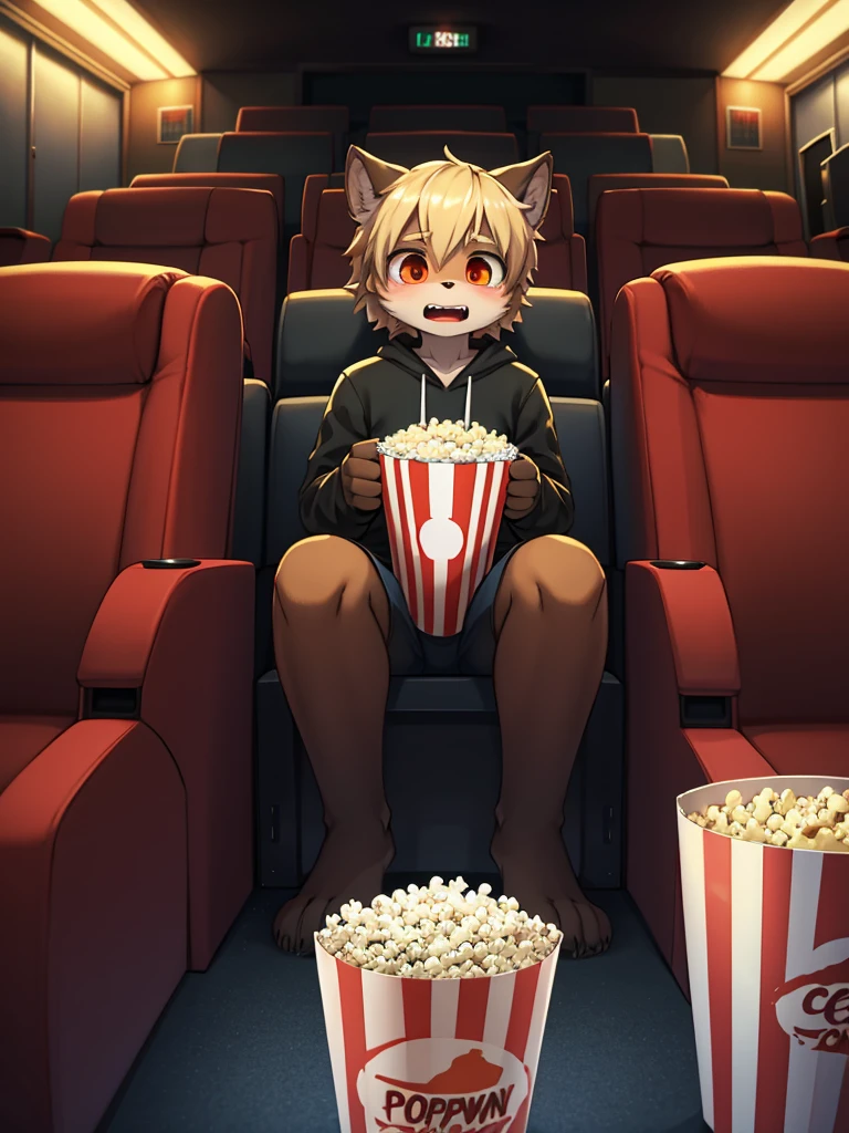 movie theatre , popcorn , Horror movie , I'm too scared to pee