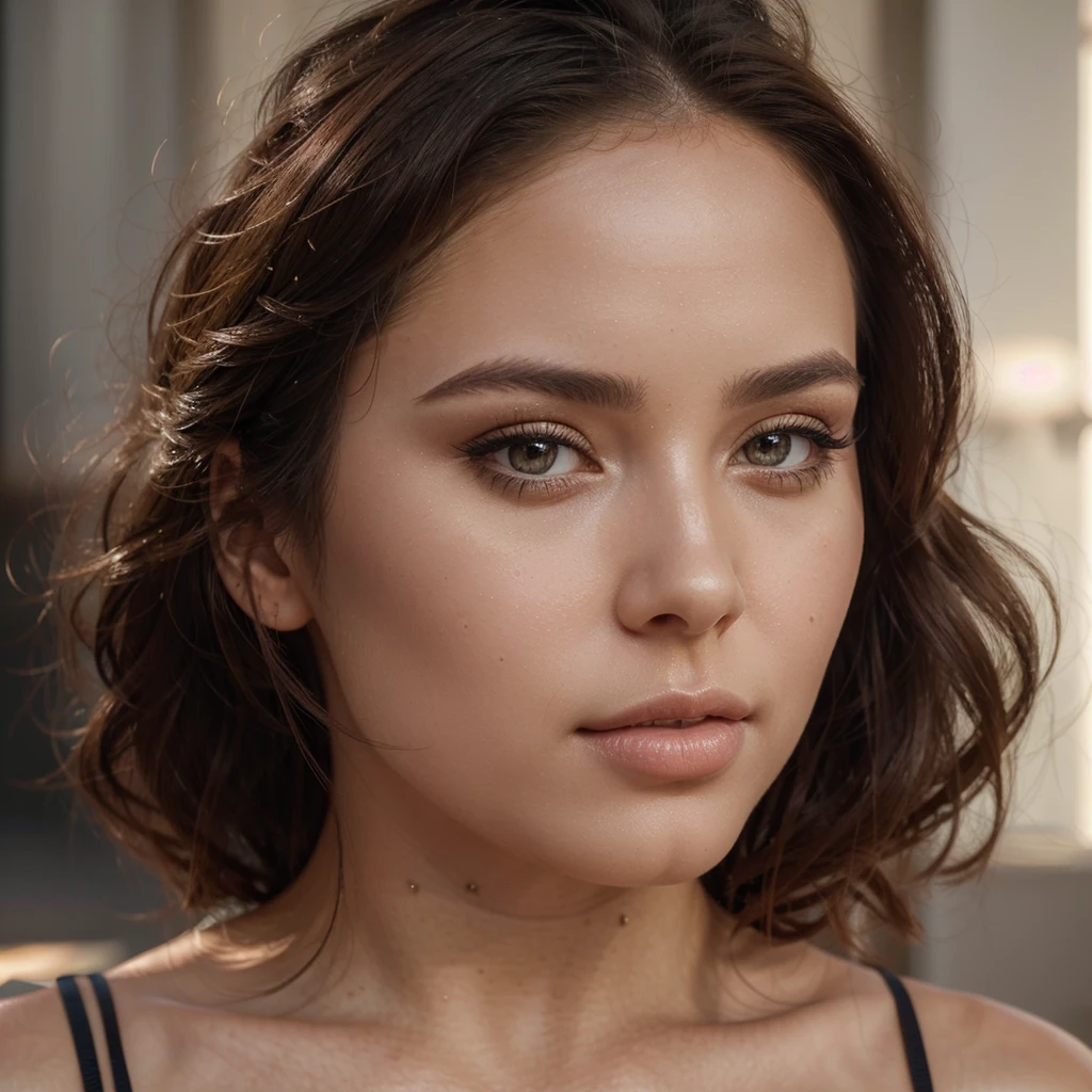 a beautiful instagram woman, full pose, detailed eyes, detailed lips, long eyelashes, flawless skin, gorgeous hair, elegant pose, natural lighting, soft colors, cinematic, realistic, photorealistic, 8k, high resolution, best quality, intricate details, masterpiece