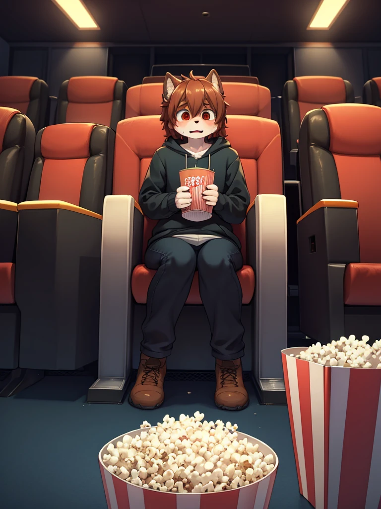 movie theatre , popcorn , Horror movie , I'm too scared to pee , wet crotch