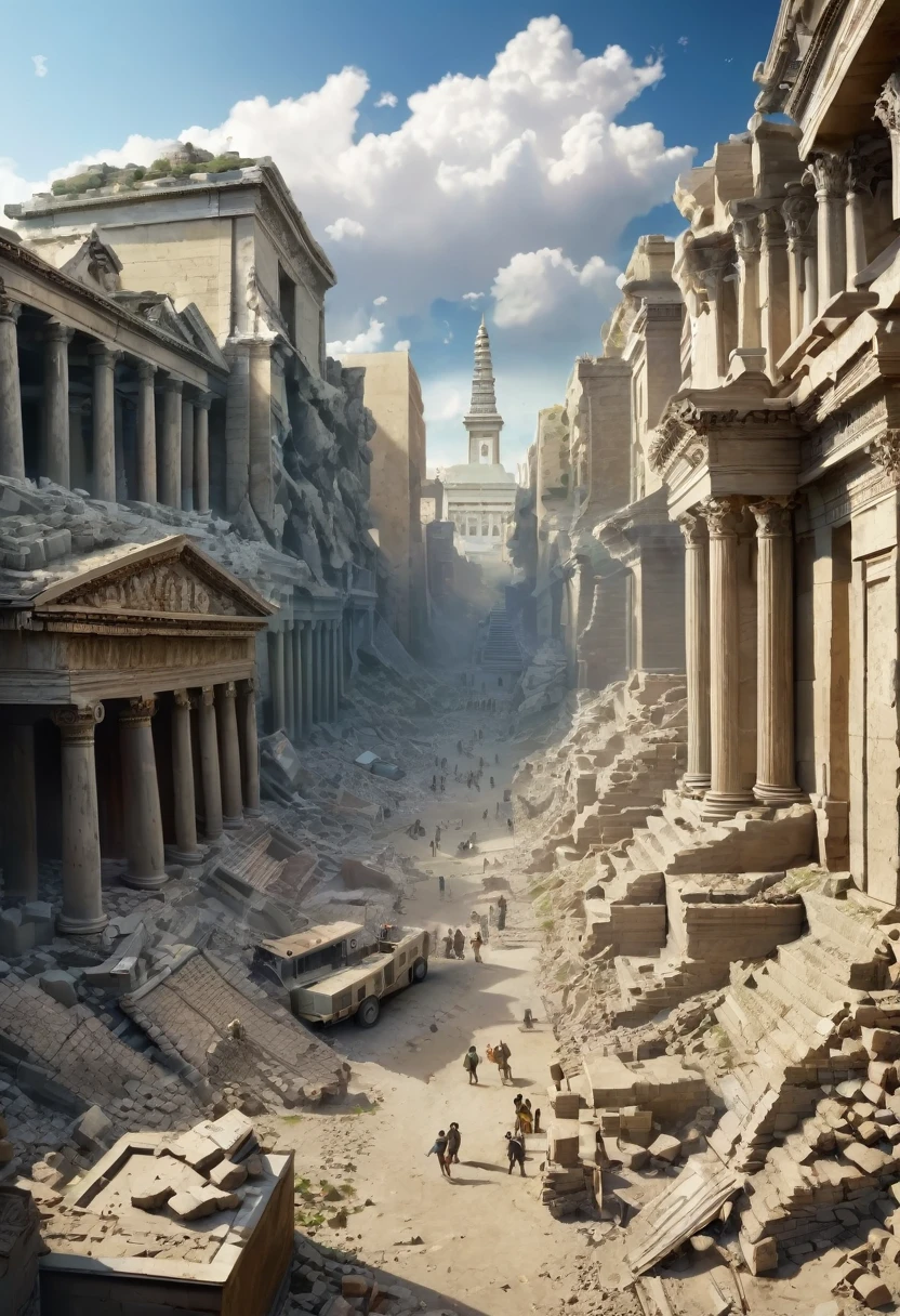 Realistic,The collapse of ancient civilizations,earthquake