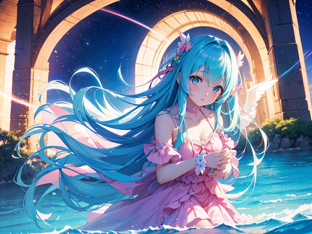 flower sea,dream magical,God girl,
