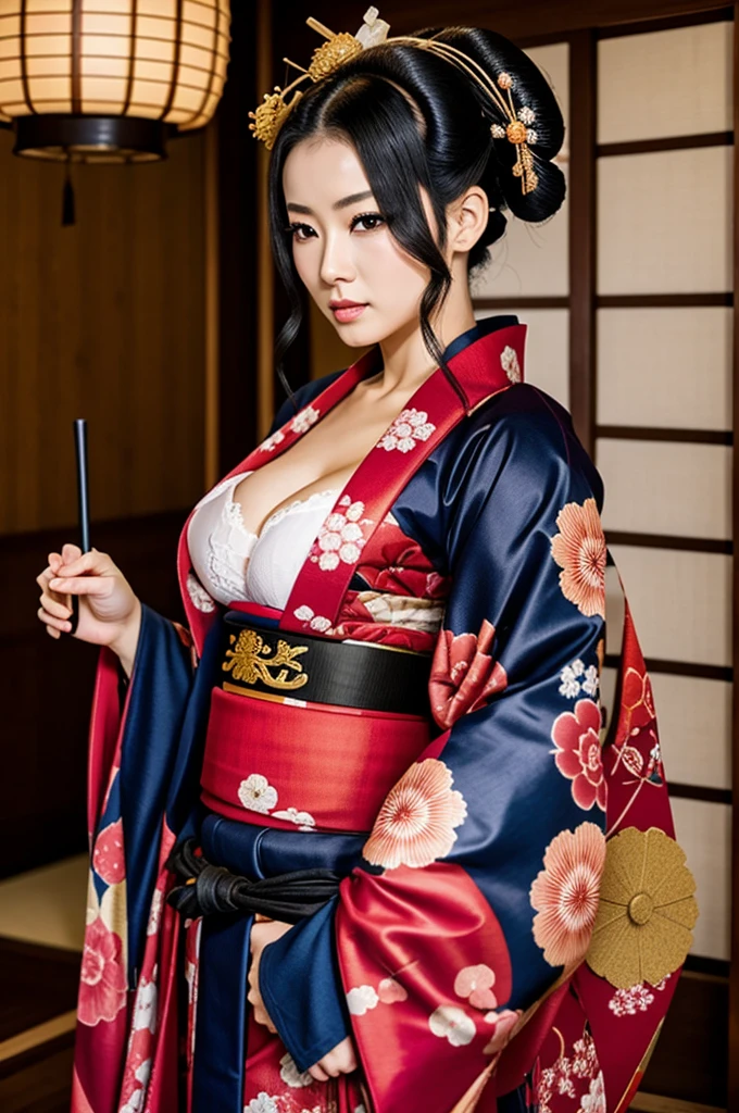 (Highest quality, masterpiece, Ultra-high resolution, 8k), 18-year-old.Japanese Girls,1 person,(Japanese Festivals),I'm wearing a happi coat,(tradition),portable shrine,(Serious expression),Incredibly powerful pose,(short hair),(White Hair),((Young body type 0.5)),(Flat Chest 0.9),Highly detailed skin and facial textures:1.3, Ultra detailed face, Detailed hands and fingers, Detailed eyes, Keep God,Cute and slim goddess, Fair skin, (Calm:0.9, Totally captivates you:1.0) Lustrous gray hair、WHITE hair fluttering in the wind、Beautiful Bangs）、（Beautiful white and shining skin、Cheek gloss highlighter、Sexy and very beautiful and adorable face、The most beautiful face in the world、big, Sparkling Blue Eyes）