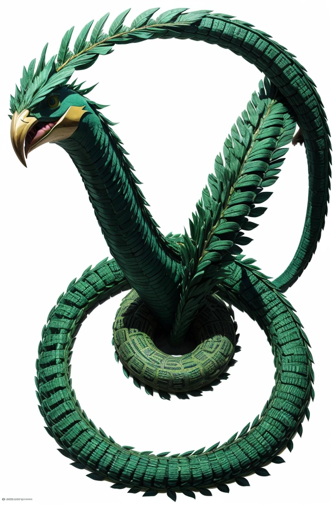 quetzalcoatl WHITE BACKGROUND