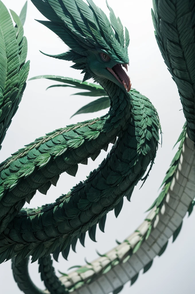 quetzalcoatl WHITE BACKGROUND