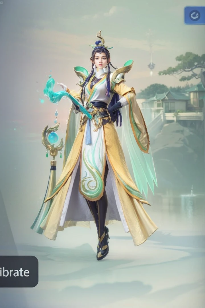 A beautiful asian woman with light delicately filtering through her hair