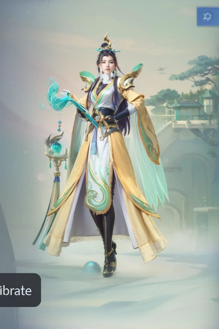 A beautiful asian woman with light delicately filtering through her hair