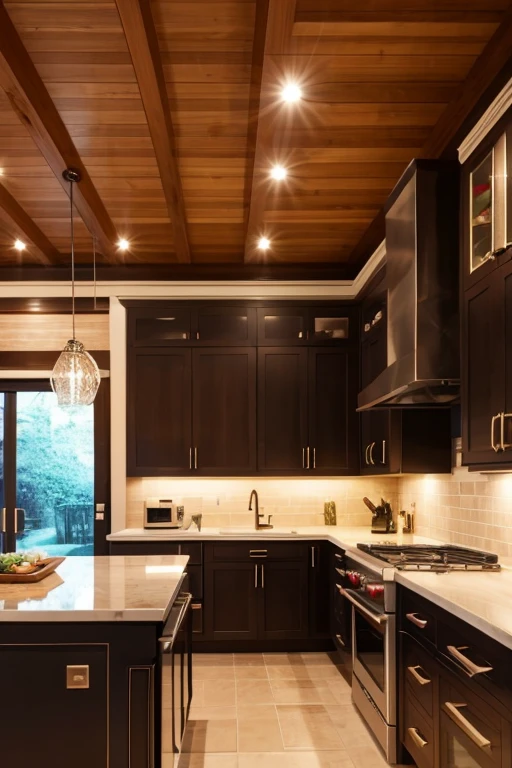 Luxury House、kitchen